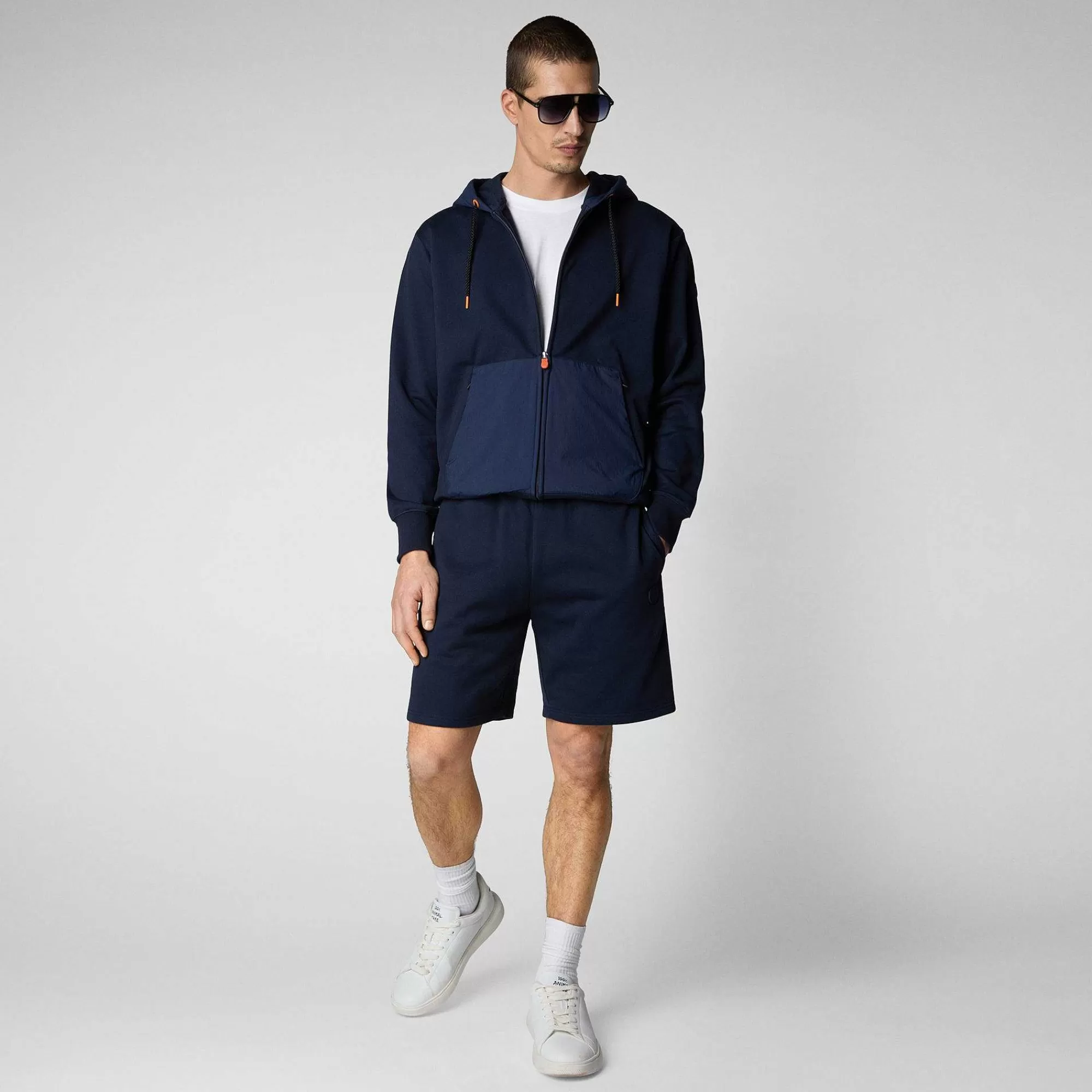 Magliette & Felpe^Save The Duck Felpa Uomo Deas Blu Navy