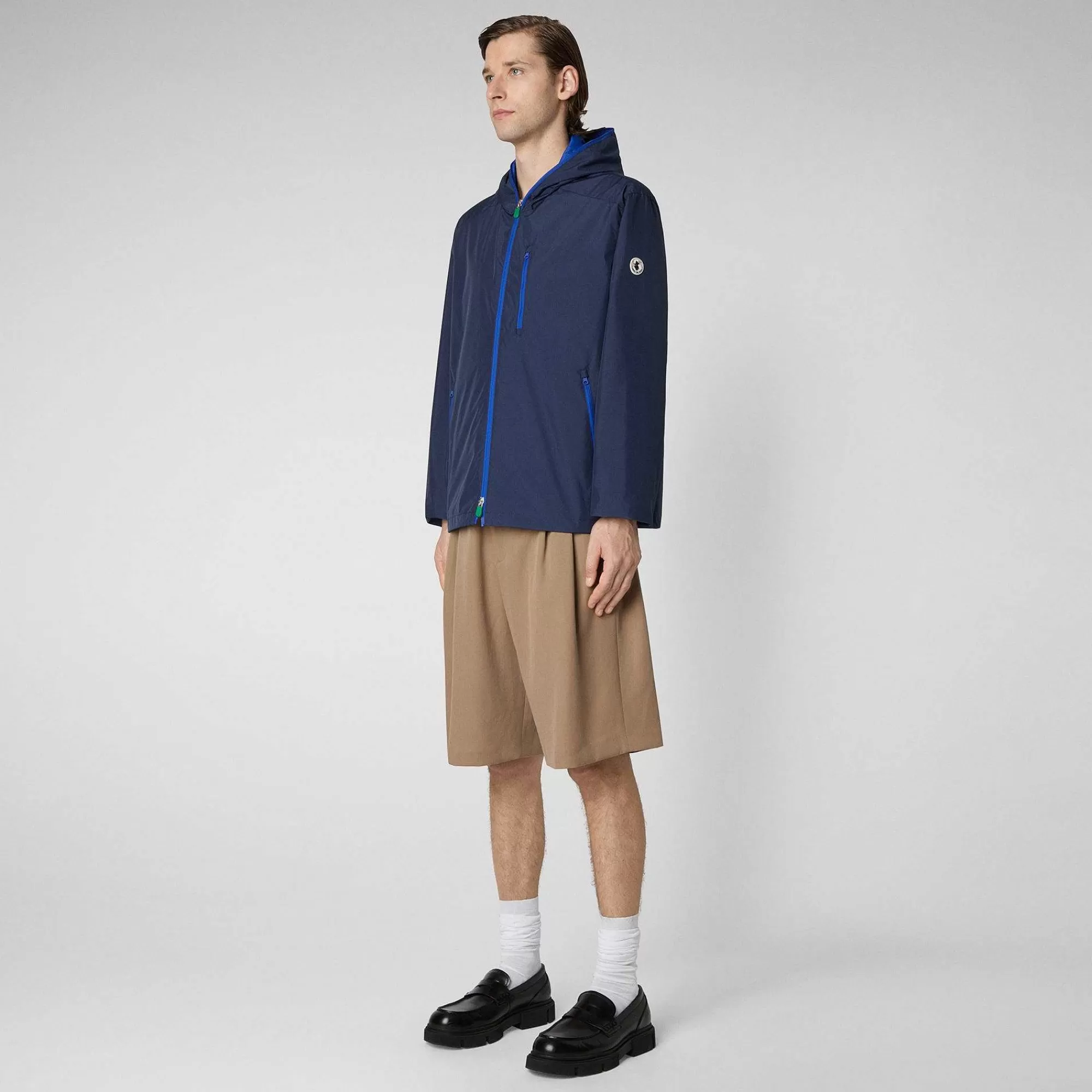 Giacche^Save The Duck Giacca Uomo David Blu Navy