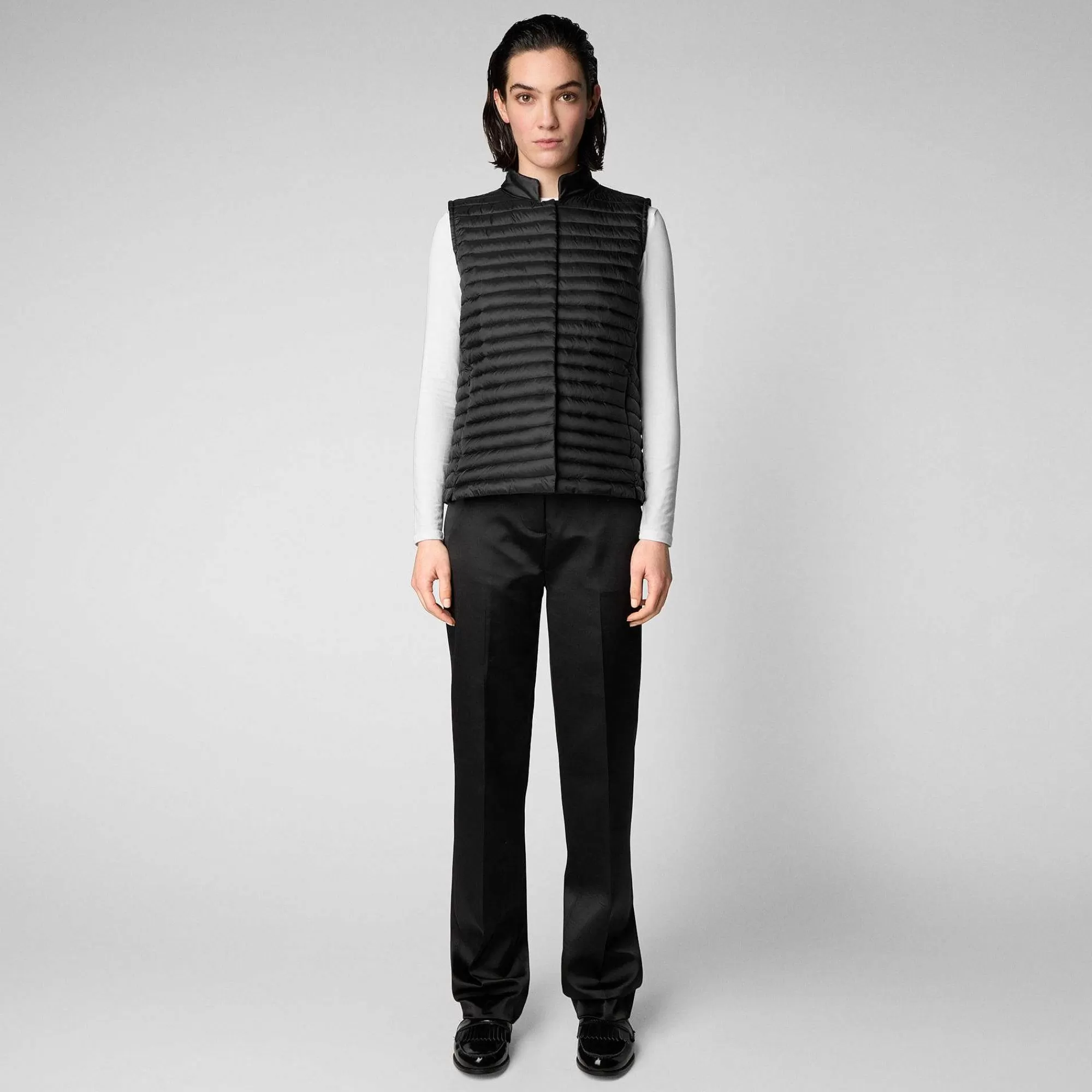 Gilets^Save The Duck Gilet Donna Aria Nero