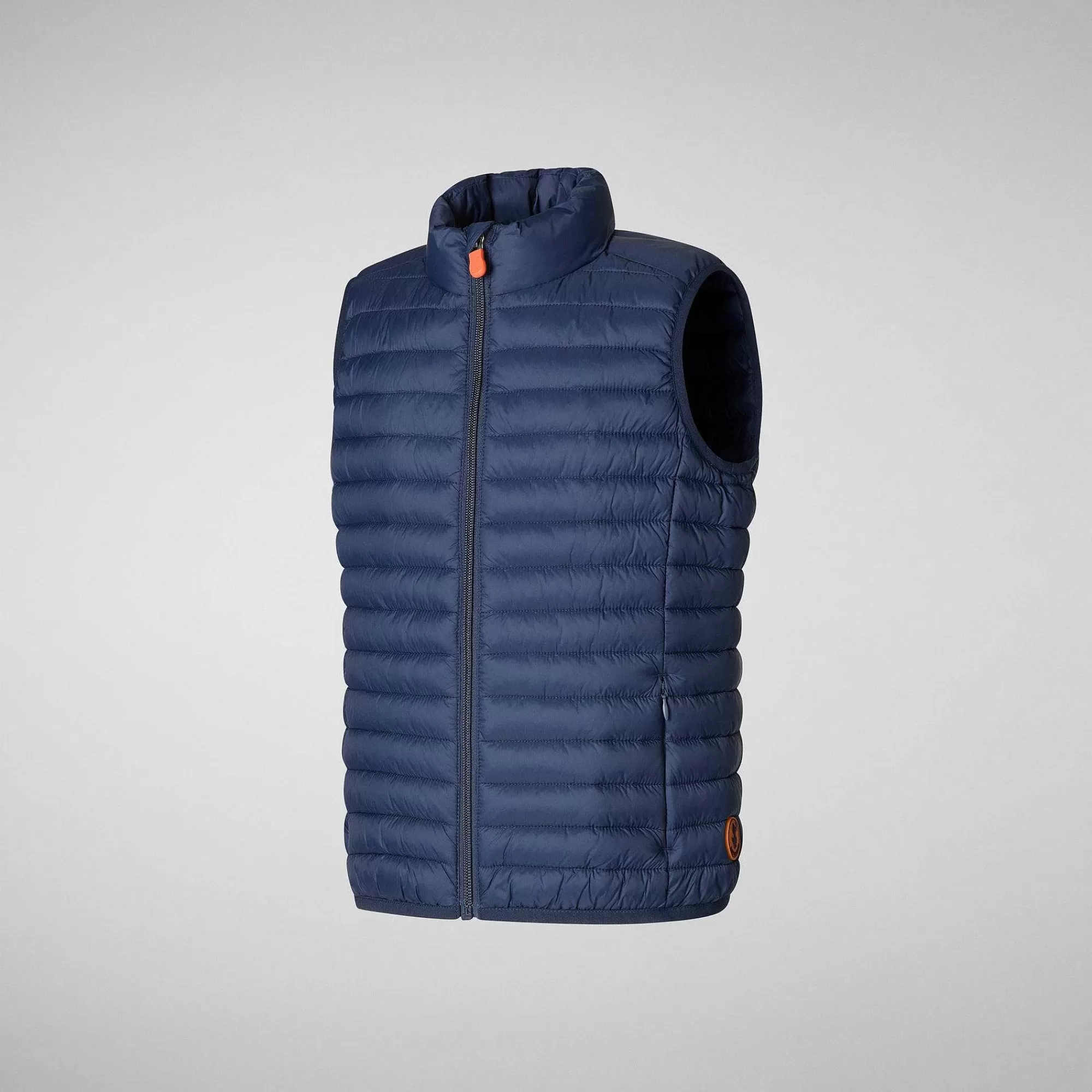 Gilets^Save The Duck Gilet Imbottito Unisex Bambino Dolin Blu Navy