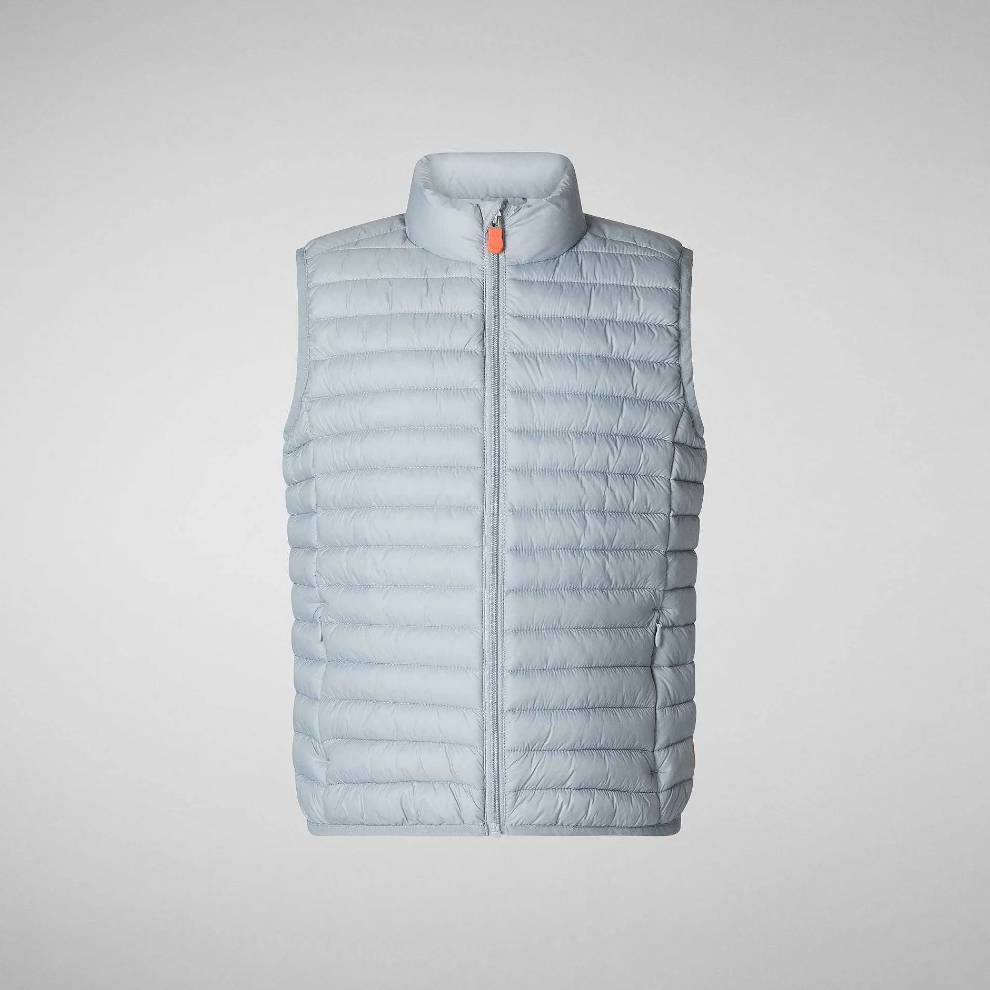 Gilets^Save The Duck Gilet Imbottito Unisex Bambino Dolin Grigio Ardesia Chiaro