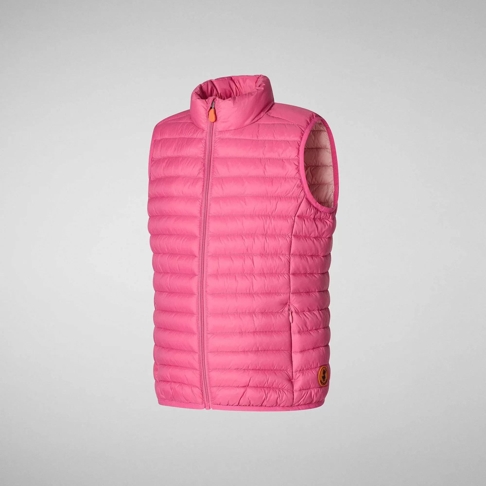 Gilets^Save The Duck Gilet Imbottito Unisex Bambino Dolin Rosa Scuro