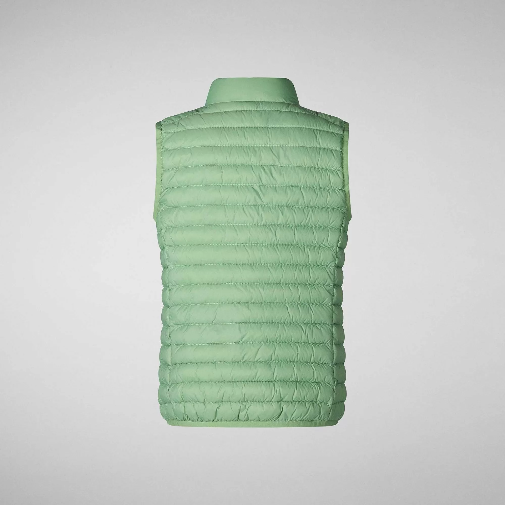 Gilets^Save The Duck Gilet Imbottito Unisex Bambino Dolin Verde Menta