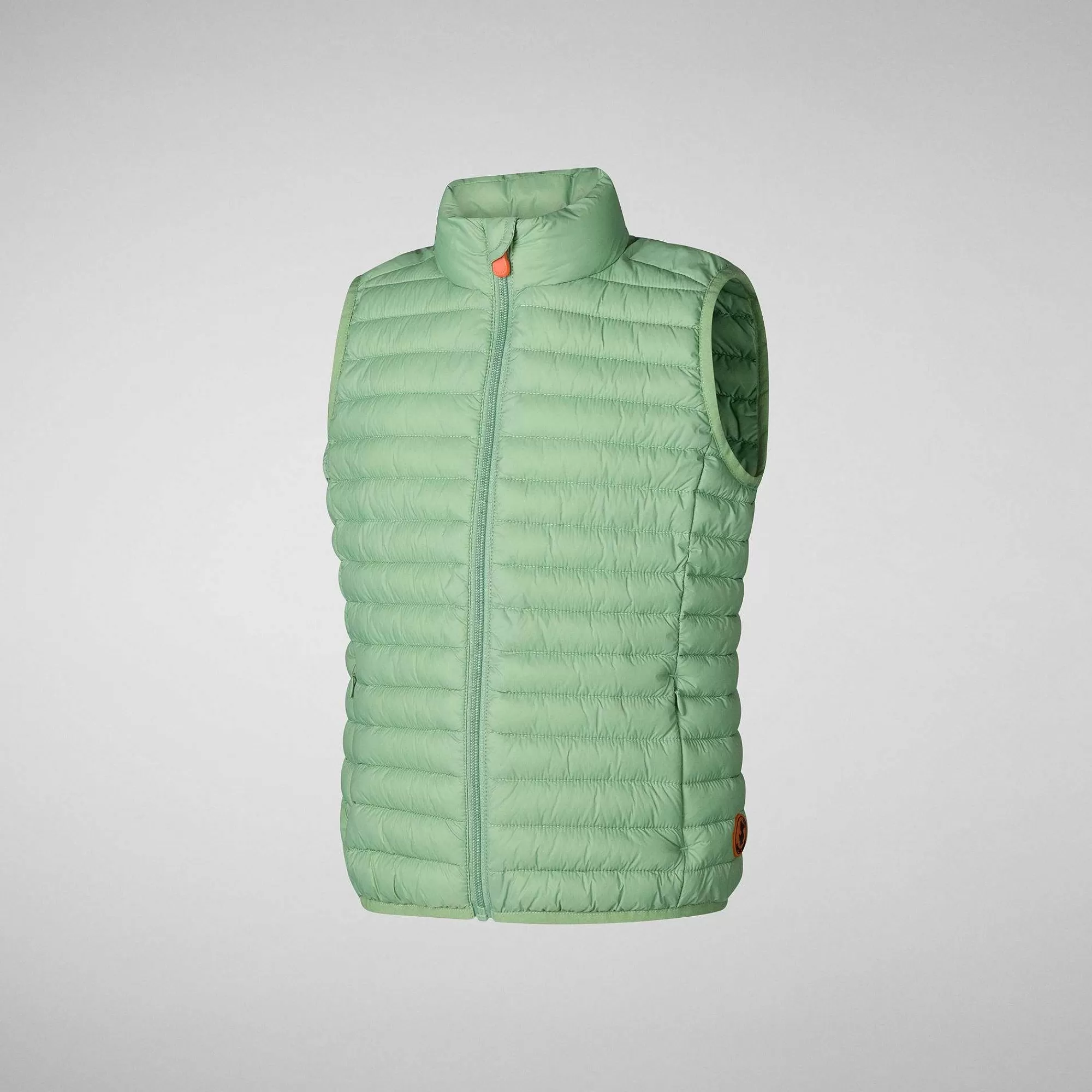 Gilets^Save The Duck Gilet Imbottito Unisex Bambino Dolin Verde Menta