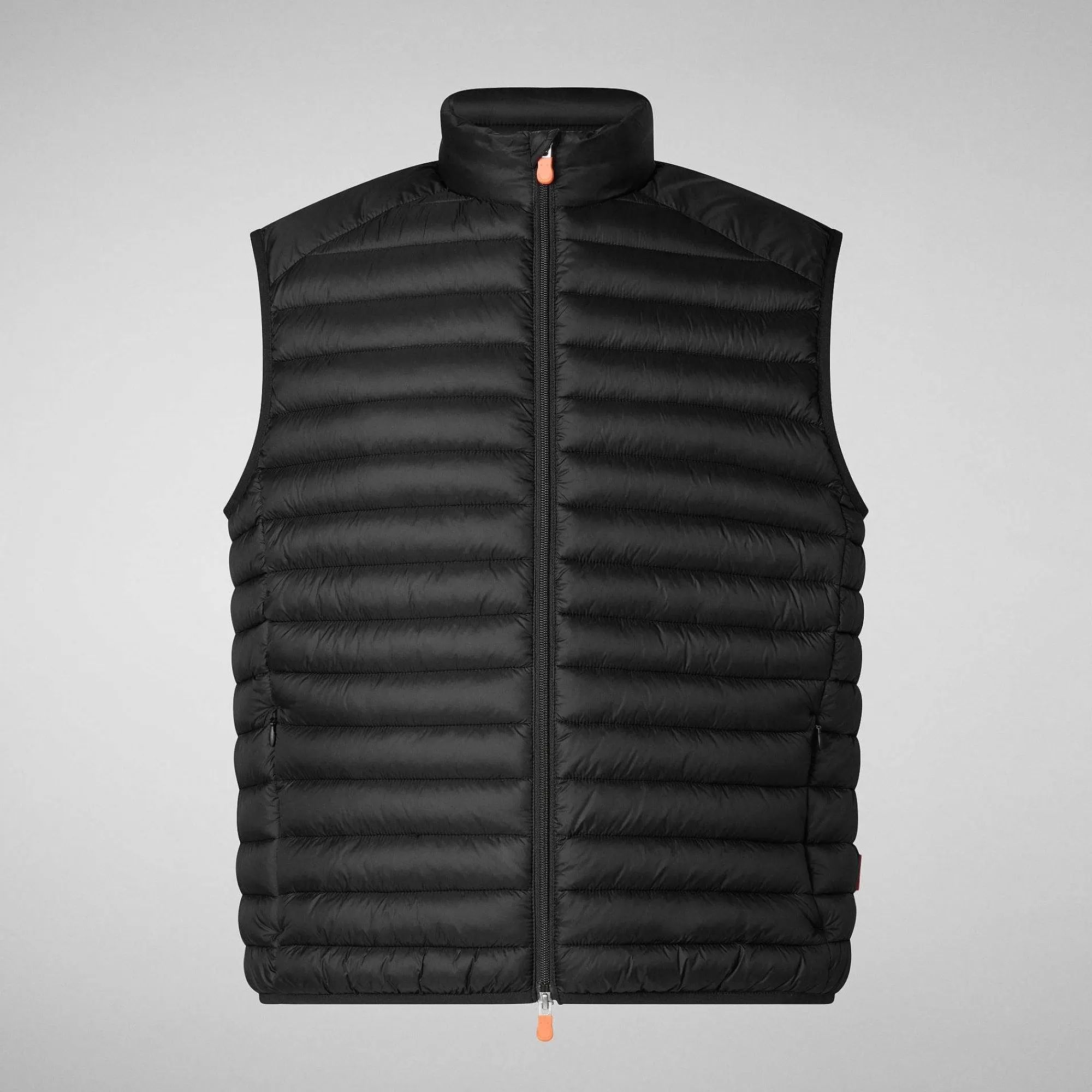 Gilets^Save The Duck Gilet Imbottito Uomo Adam Nero