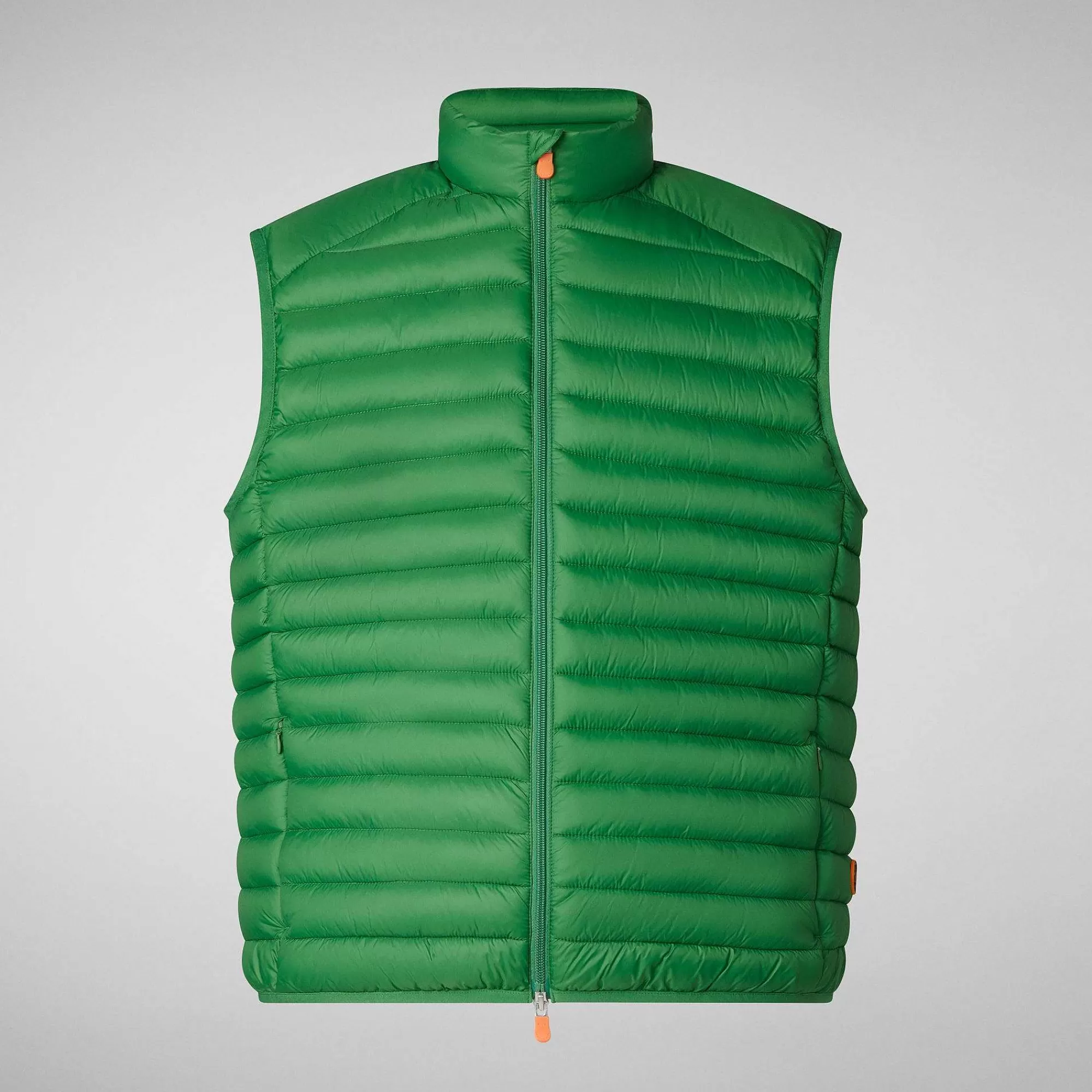 Gilets^Save The Duck Gilet Imbottito Uomo Adam Verde Foresta