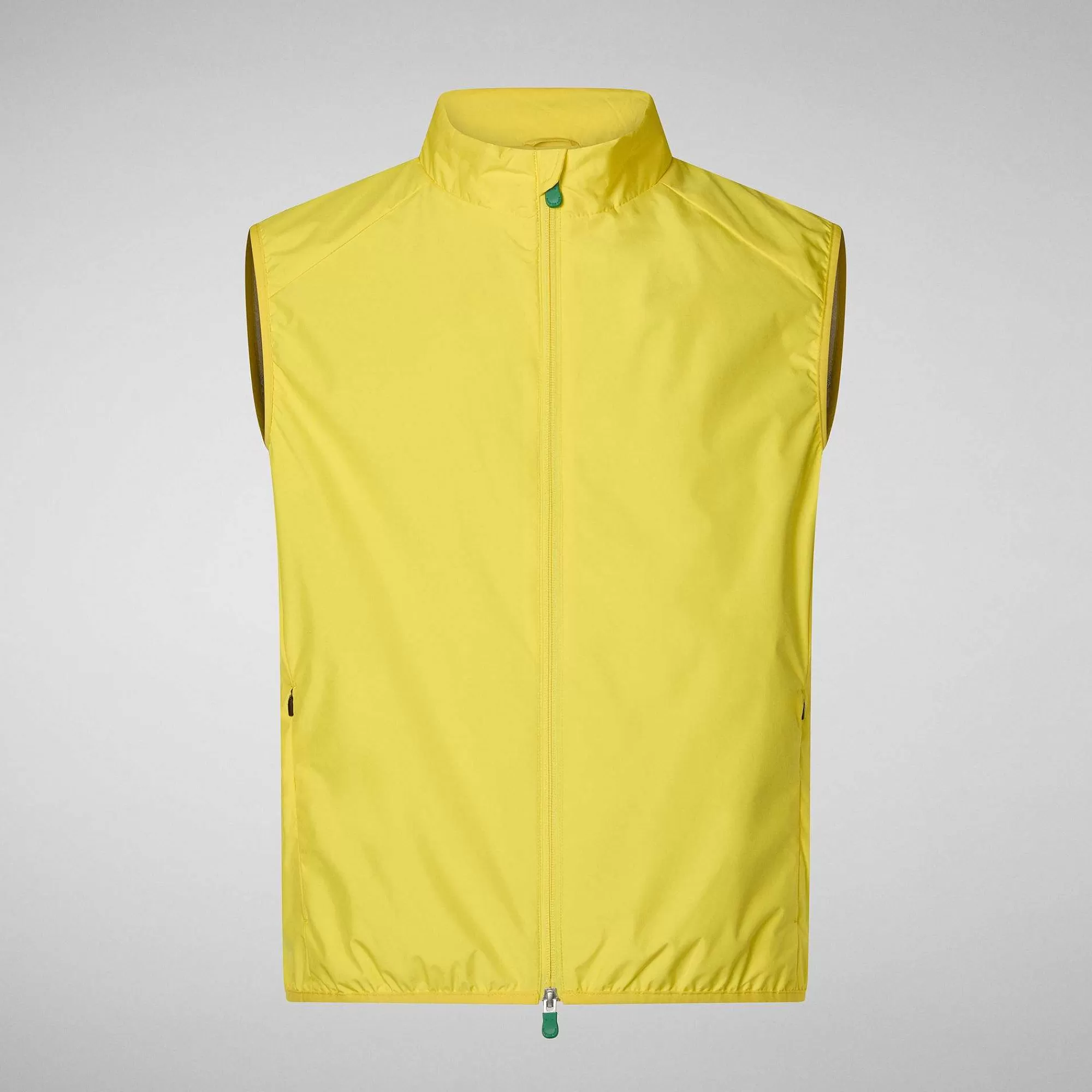 Gilets^Save The Duck Gilet Imbottito Uomo Mars Giallo Sole