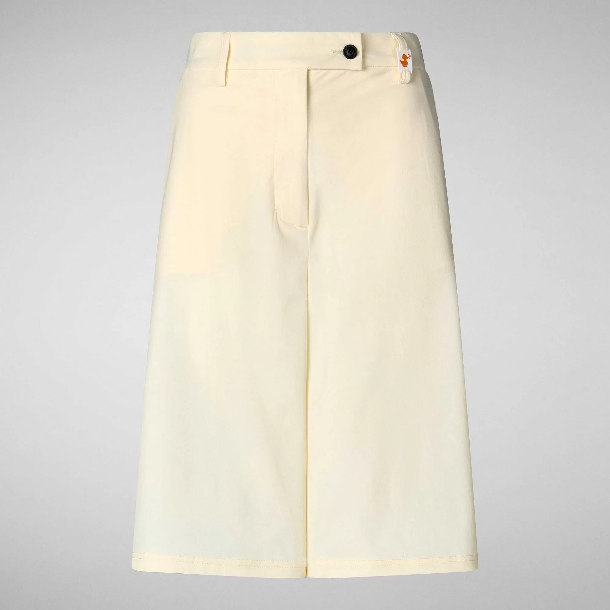 Pantaloni & Gonne^Save The Duck Pantaloni Donna Fiara Bianco Vaniglia