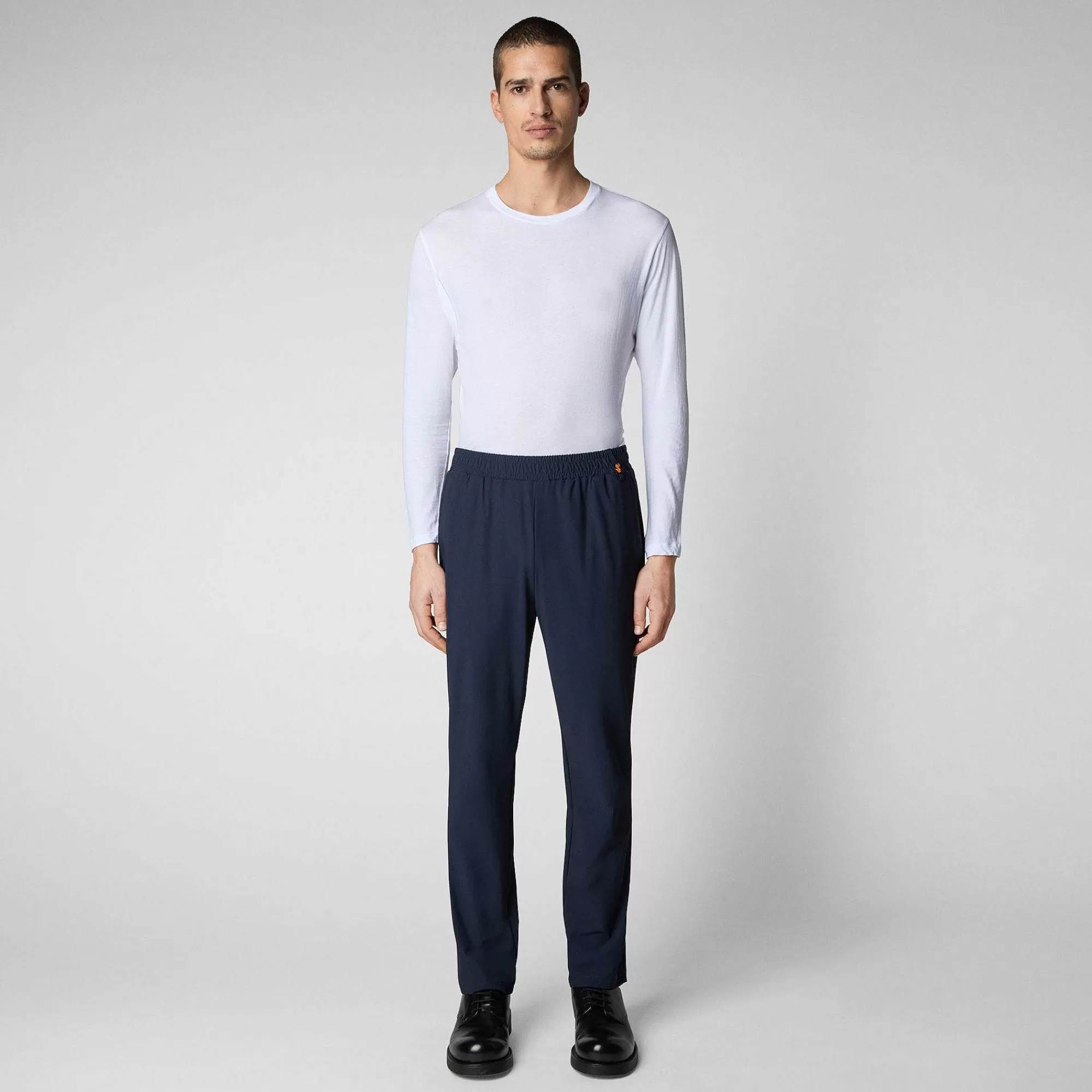 Pantaloni^Save The Duck Pantaloni Uomo Michael Blu Navy