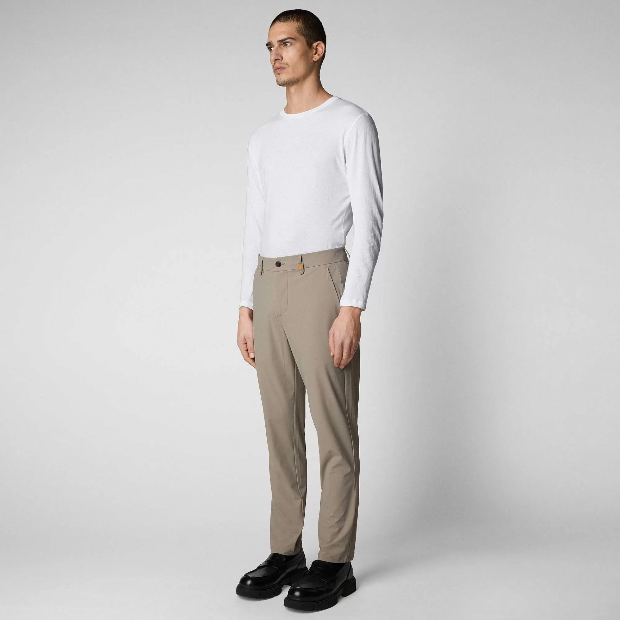 Pantaloni^Save The Duck Pantaloni Uomo Steve Beige Sandalo