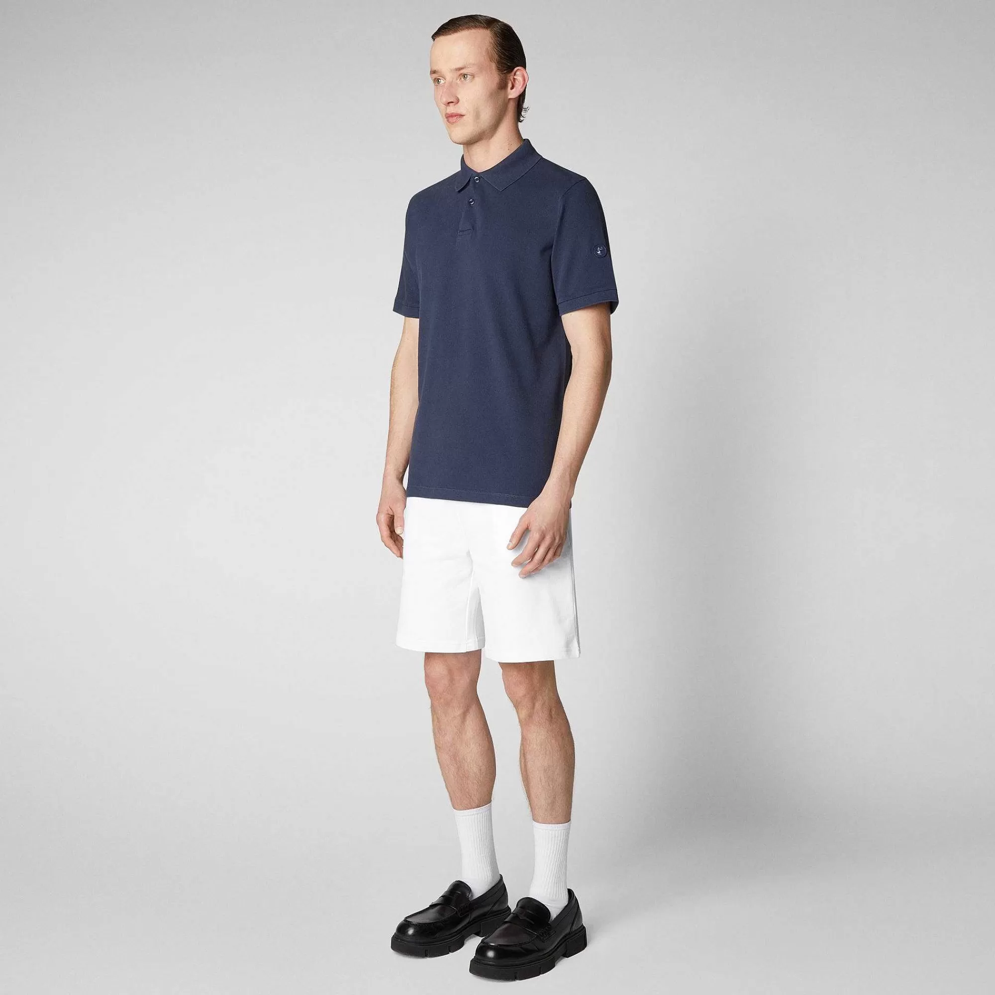 Magliette & Felpe^Save The Duck Polo Uomo Orio In Blu Navy