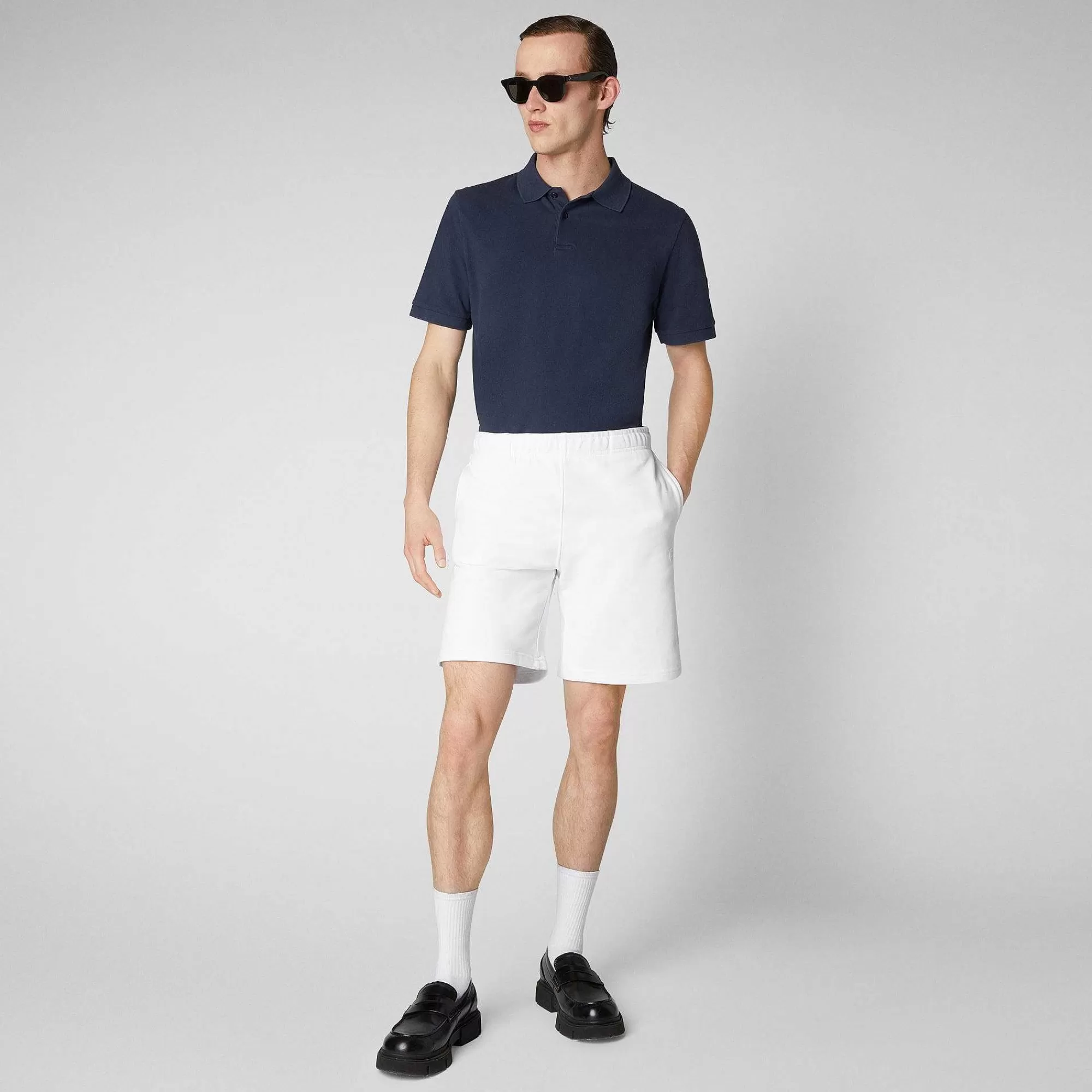 Magliette & Felpe^Save The Duck Polo Uomo Orio In Blu Navy