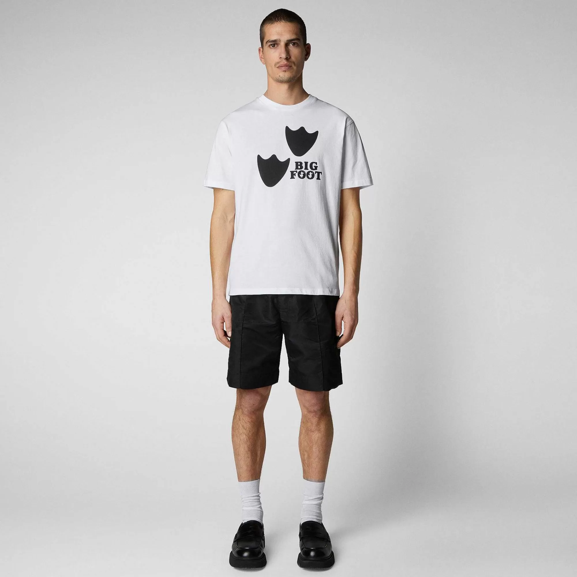 Magliette & Felpe^Save The Duck T-Shirt Uomo Finlo Bianco